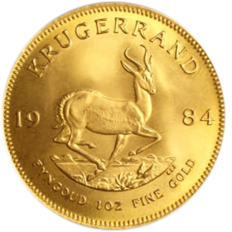 Krugerrand - verso
