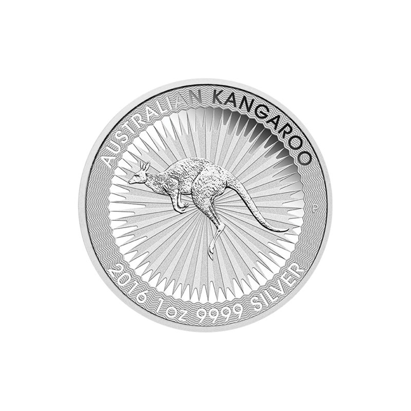 Kangourou 1 OZ Argent