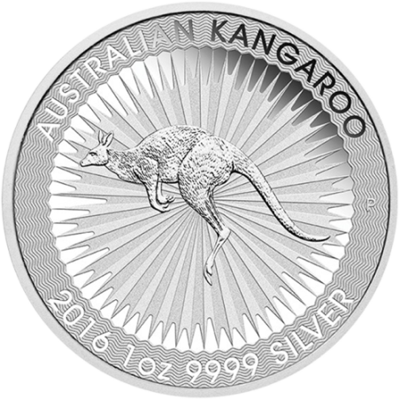 Kangourou 1 OZ Argent
