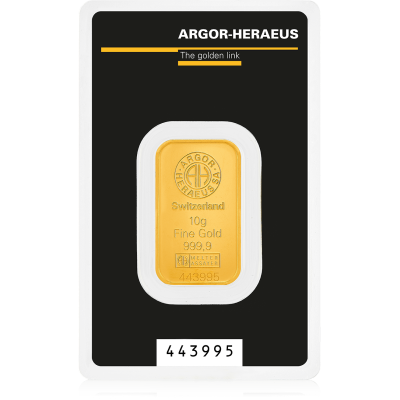 Achat  Vente Lingotin d'OR 10 Grammes et de L'Argent en Ligne