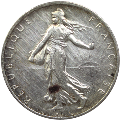 Pièce d'Argent 2 Francs Semeuse Acheter Vendre de L'Argent en Ligne