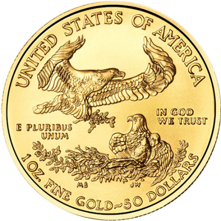 American Eagle 1 OZ - verso
