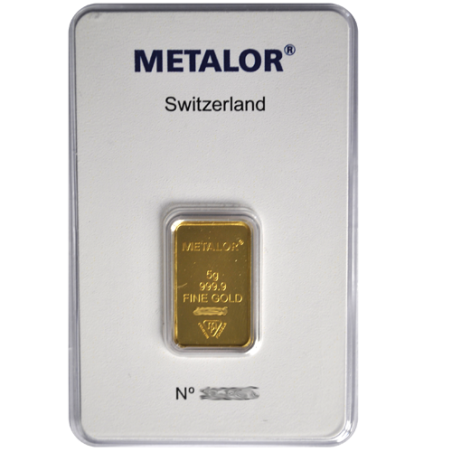 Lingotin 5 G Or - verso