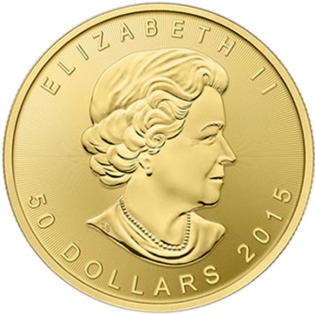 Maple Leaf Or 1 OZ - verso