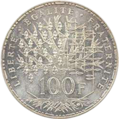 Pièce d'Argent 100 Francs Argent Acheter Vendre de L'Argent en Ligne