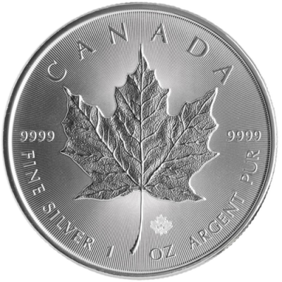 Pièce d'Argent Maple Leaf 1 OZ Argent Acheter Vendre de L'Argent en Ligne