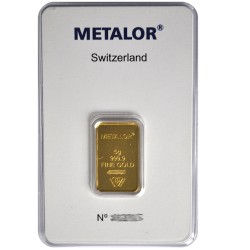 Lingotin 5 G Or Metalor