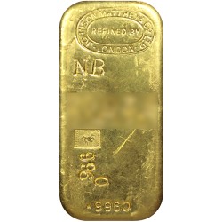 Lingot 1 Kg Or Metalor