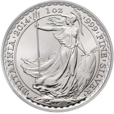 Pièce d'Argent Britannia 1 Oz Argent Acheter Vendre de L'Argent en Ligne