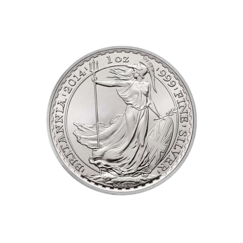 Pièce d'Argent Britannia 1 Oz Argent Acheter Vendre de L'Argent en Ligne