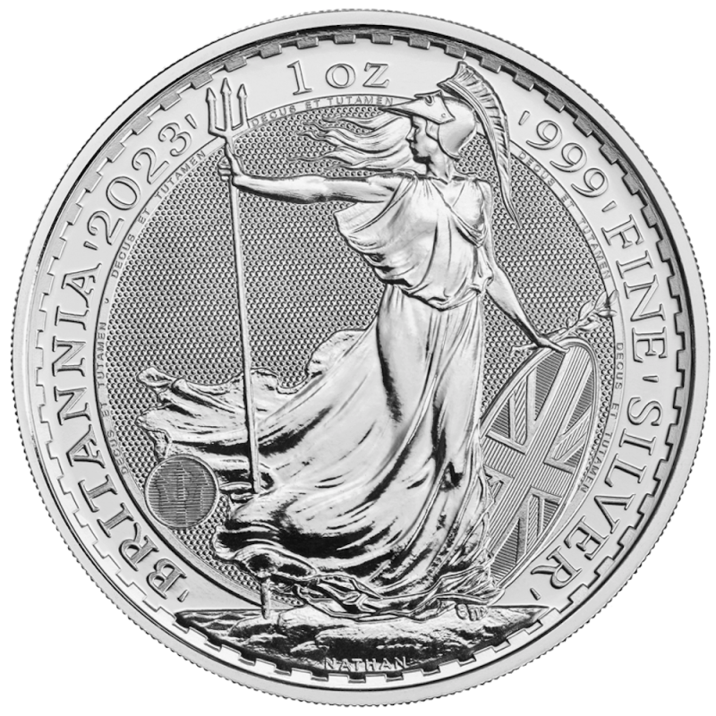 Pièce d'Argent Britannia 1 Oz Argent Acheter Vendre de L'Argent en Ligne