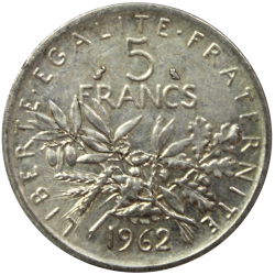 5 Francs semeuse