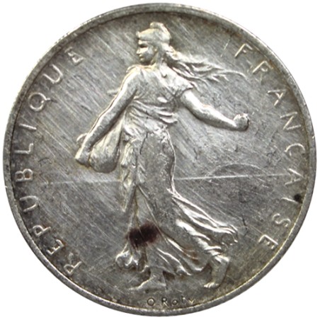 2 Francs Semeuse - verso