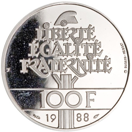 100 Francs Argent