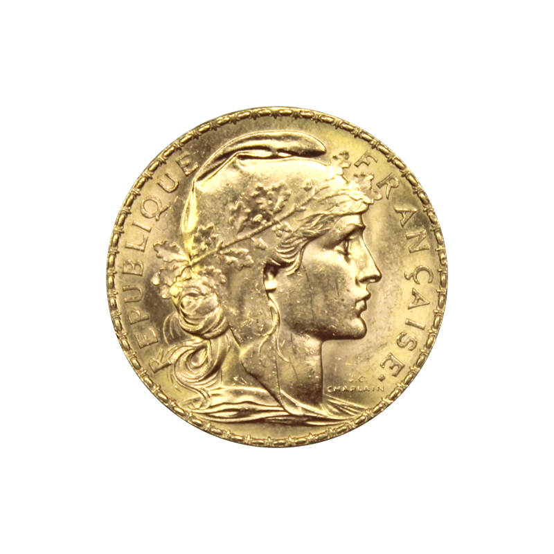 20 Francs Marianne Coq