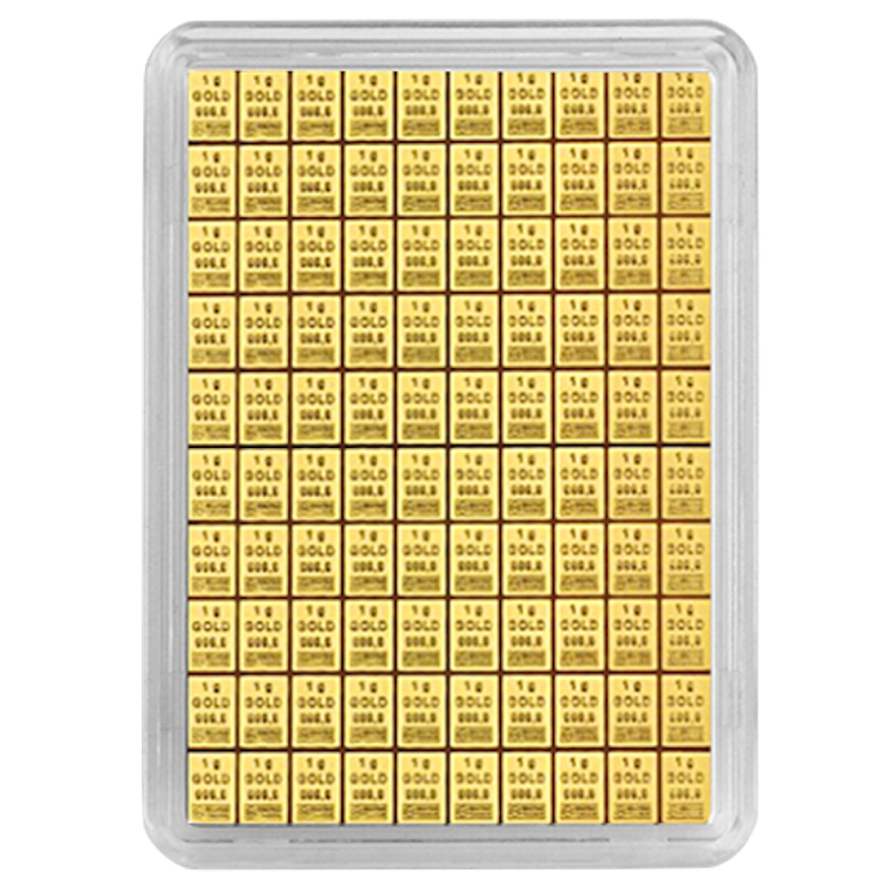 Lingotin 100 g Or Combibar