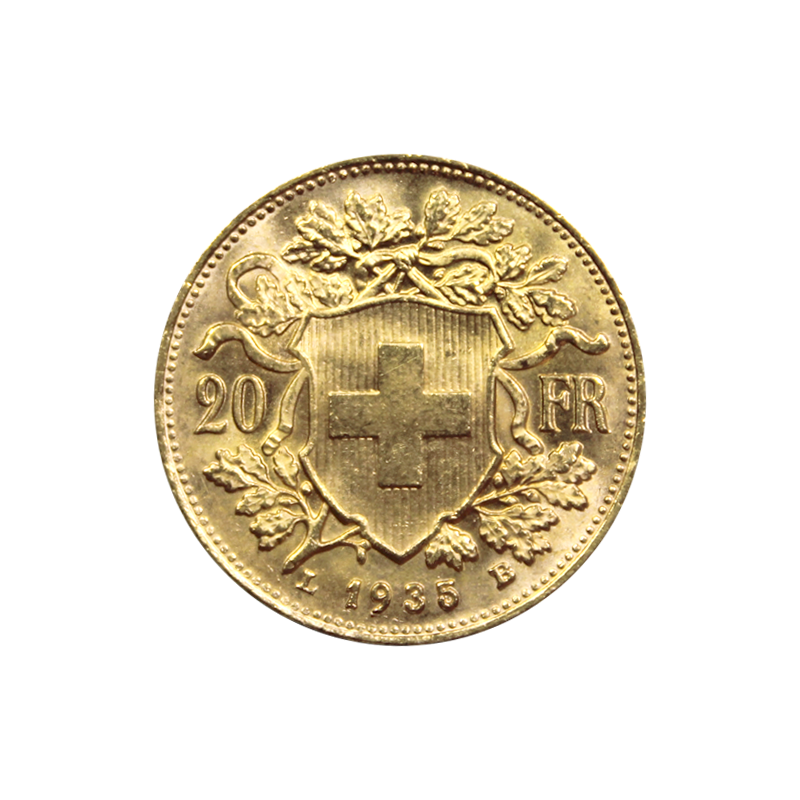 Pièce d'Or 20 Francs Suisse Valeur Acheter Vendre en Ligne