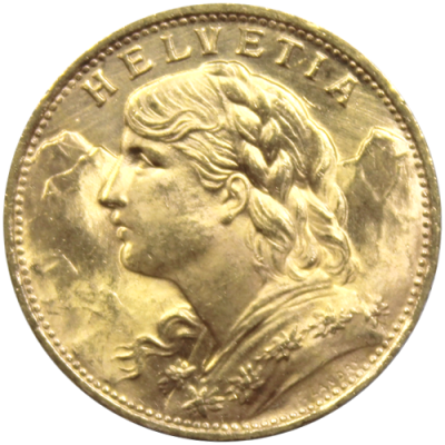 Pièce d'Or 20 Francs Suisse Valeur Acheter Vendre en Ligne