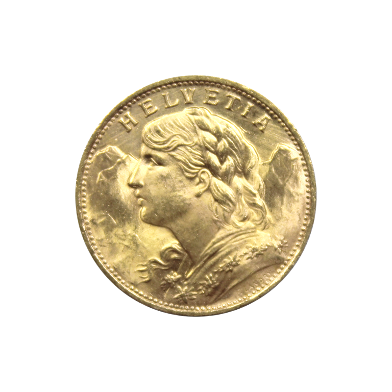 Pièce d'Or 20 Francs Suisse Valeur Acheter Vendre en Ligne