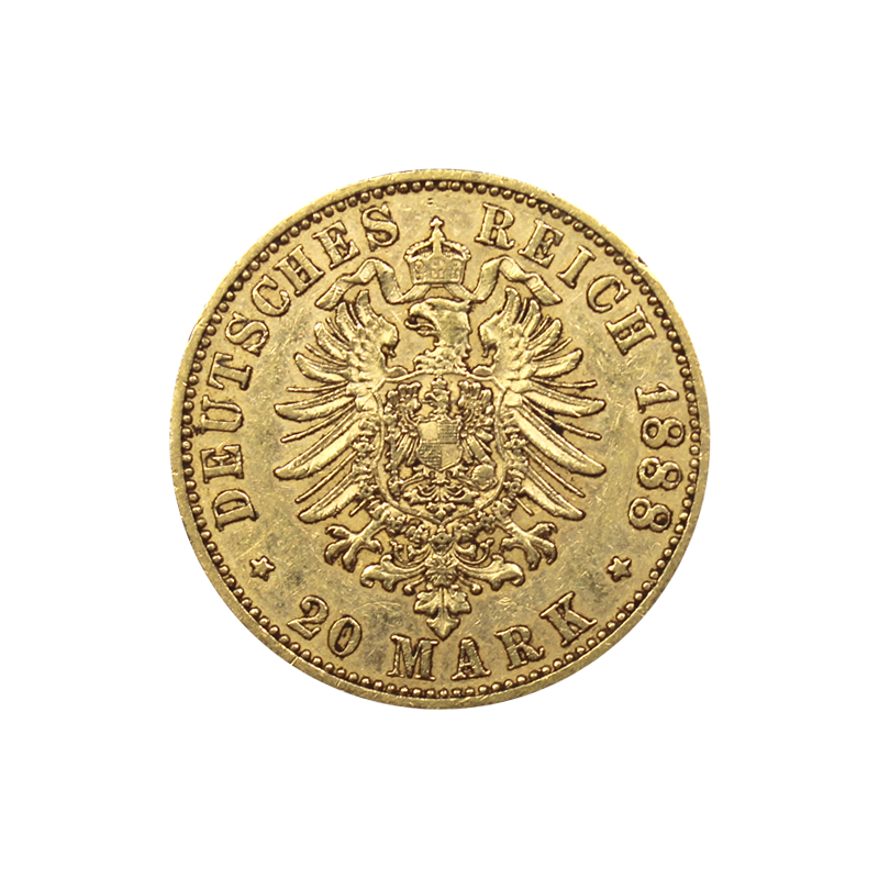 20 Reichsmarks - Achat & Vente Pièce d'Or - Valeur et Cotation