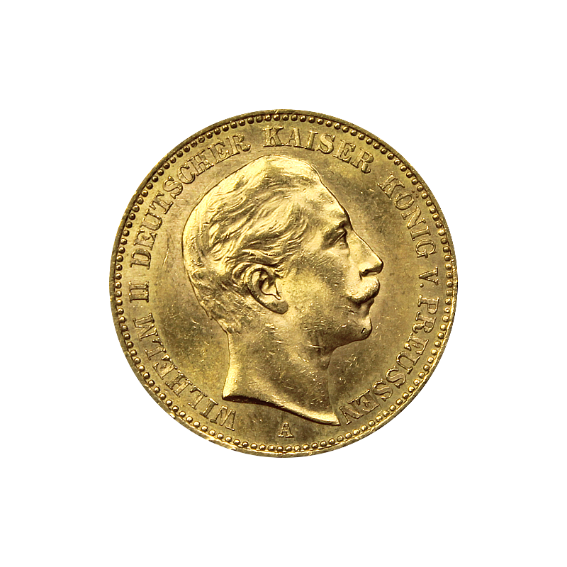 20 Reichsmarks - Achat & Vente Pièce d'Or - Valeur et Cotation