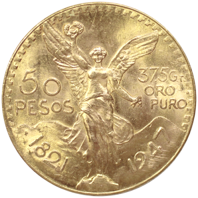 Pièce d'Or 50 Pesos d'Or Valeur Acheter Vendre en Ligne