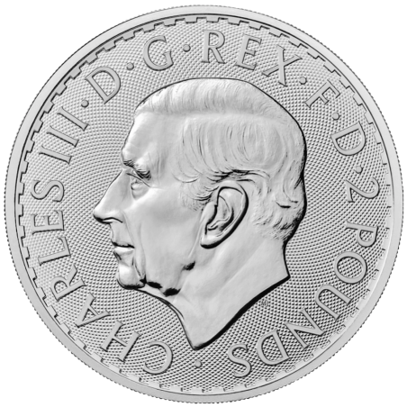 Britannia 1 Oz Argent - verso