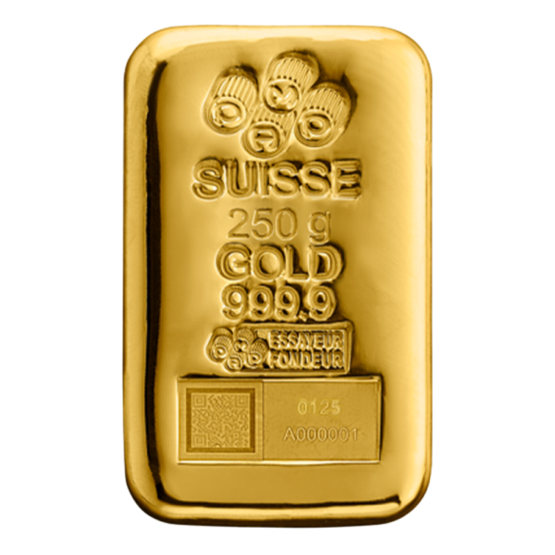 Lingot 250 g Or