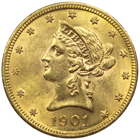 10 Dollars US - verso