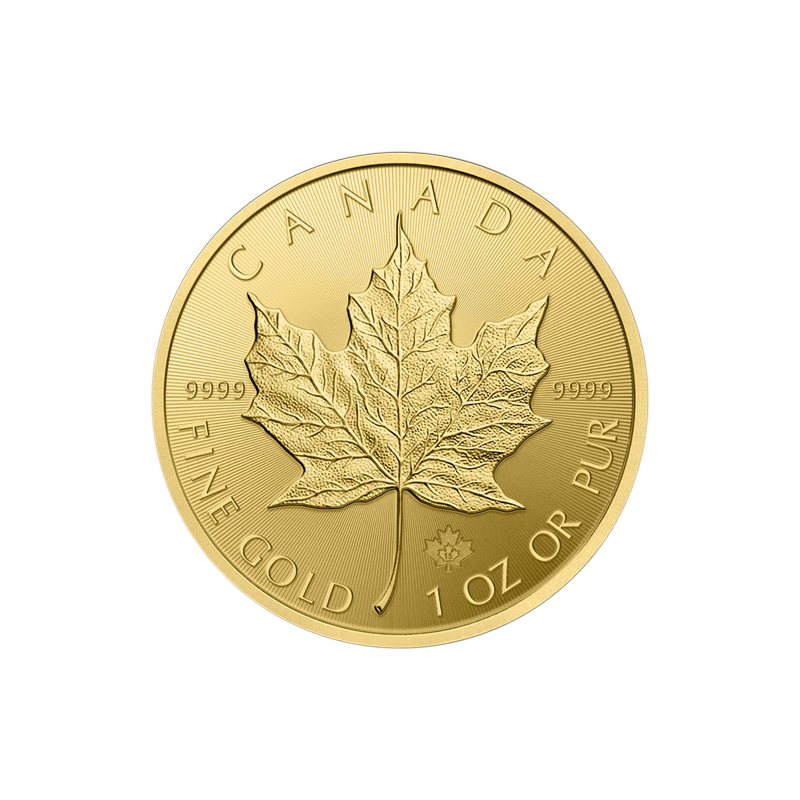 Pièce d'Or Maple Leaf Or 1 OZ Acheter Vendre en Ligne