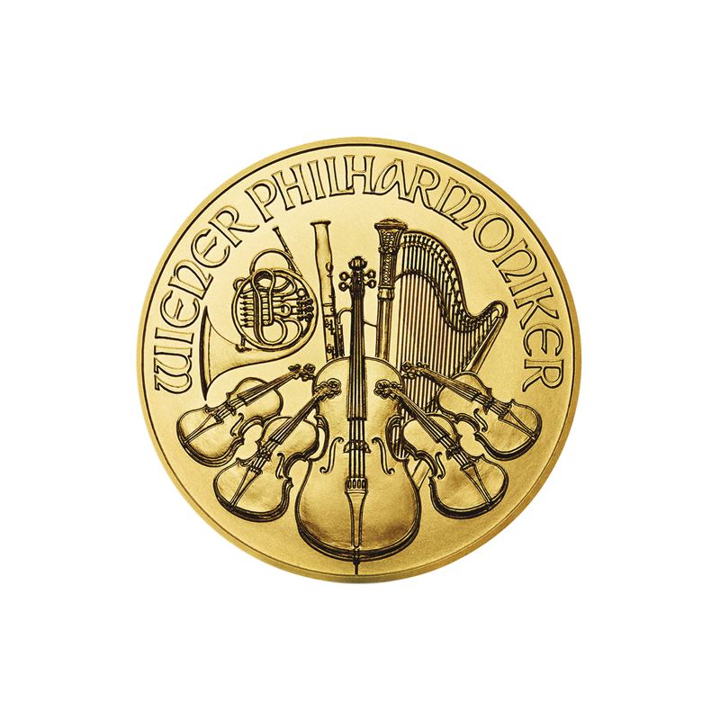 Pièce d'Or Philharmonique 1 OZ Acheter Vendre en Ligne