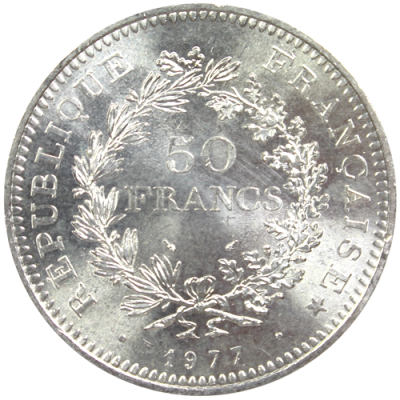Achat vente 50 Francs Hercule Acheter Vendre de L'Argent en Ligne