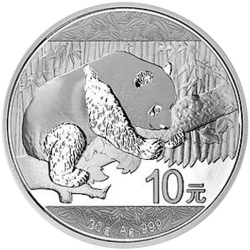 PANDA ARGENT 30 GRAMMES