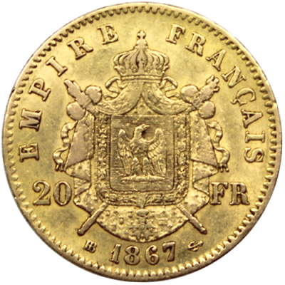 Pièce d'Or Napoléon 20 francs Or Louis d'or Acheter Vendre en Ligne