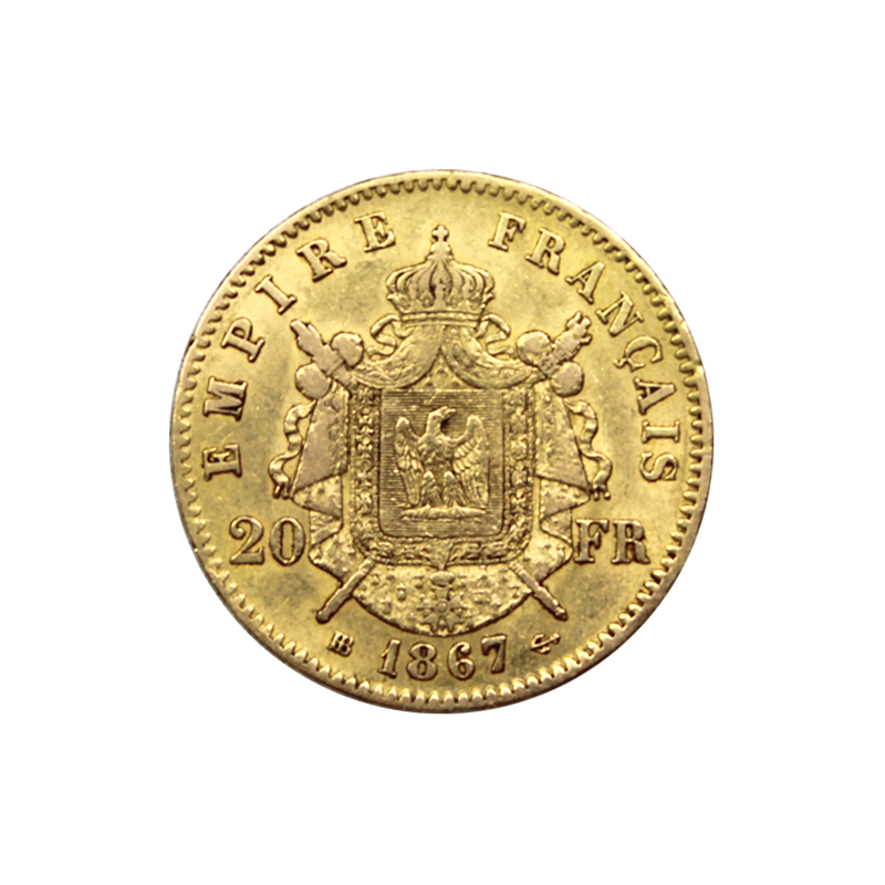 Pièce d'Or Napoléon 20 francs Or Louis d'or Acheter Vendre en Ligne