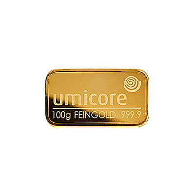 Lingot 100g Or Metalor - Change Vivienne