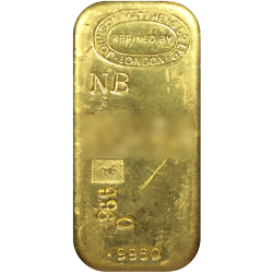 Lingot 1 Kg Or Metalor