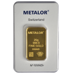 20 g Or Metalor