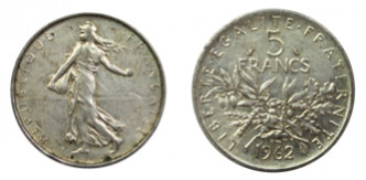 Placer son argent dans la 5 Francs Semeuse